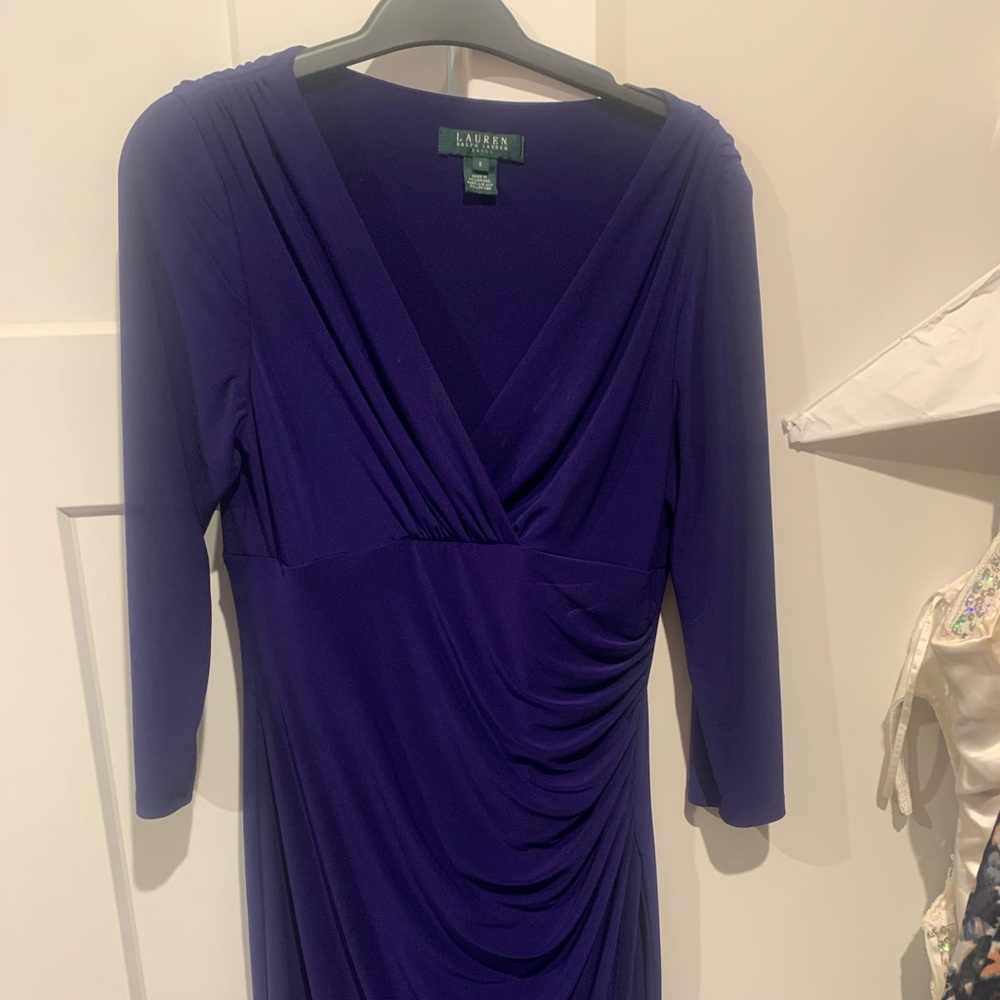 Purple Ralph Lauren dress